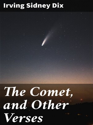cover image of The Comet, and Other Verses